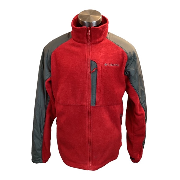 Columbia | Jackets & Coats | Columbia Interchange Fleece Jacket Red ...